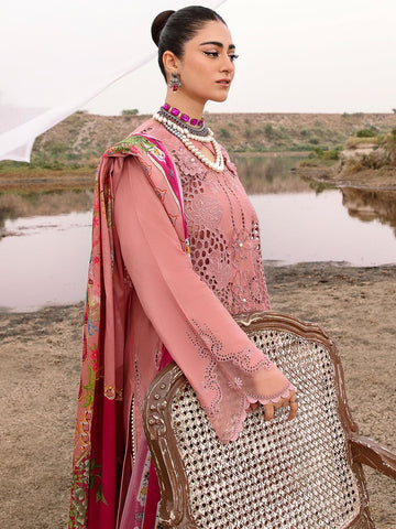 716 A - Luxury Embroidered 3P-Lawn