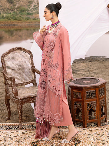 716 A - Luxury Embroidered 3P-Lawn