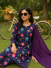 Floral Fiesta  (Unstitched) LUS-06