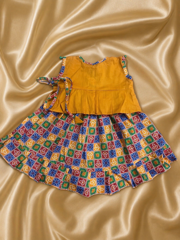 Gulnaar Frock and Skirt kids