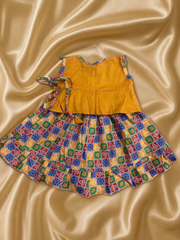 Gulnaar Frock and Skirt kids