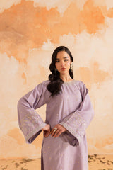 2PC Winter Embroidered Dress - 1091