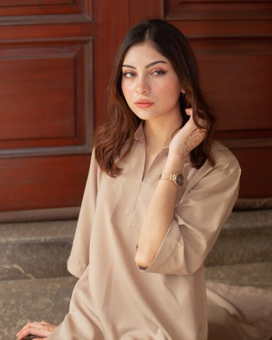Fawn Two Piece Suit