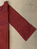 Maroon 2pc “SILK LUXE” FLAT 40% OFF