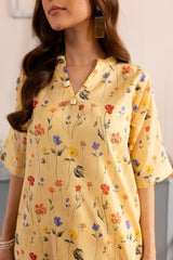 Stitched 2PC Lawn Suit - PRT034