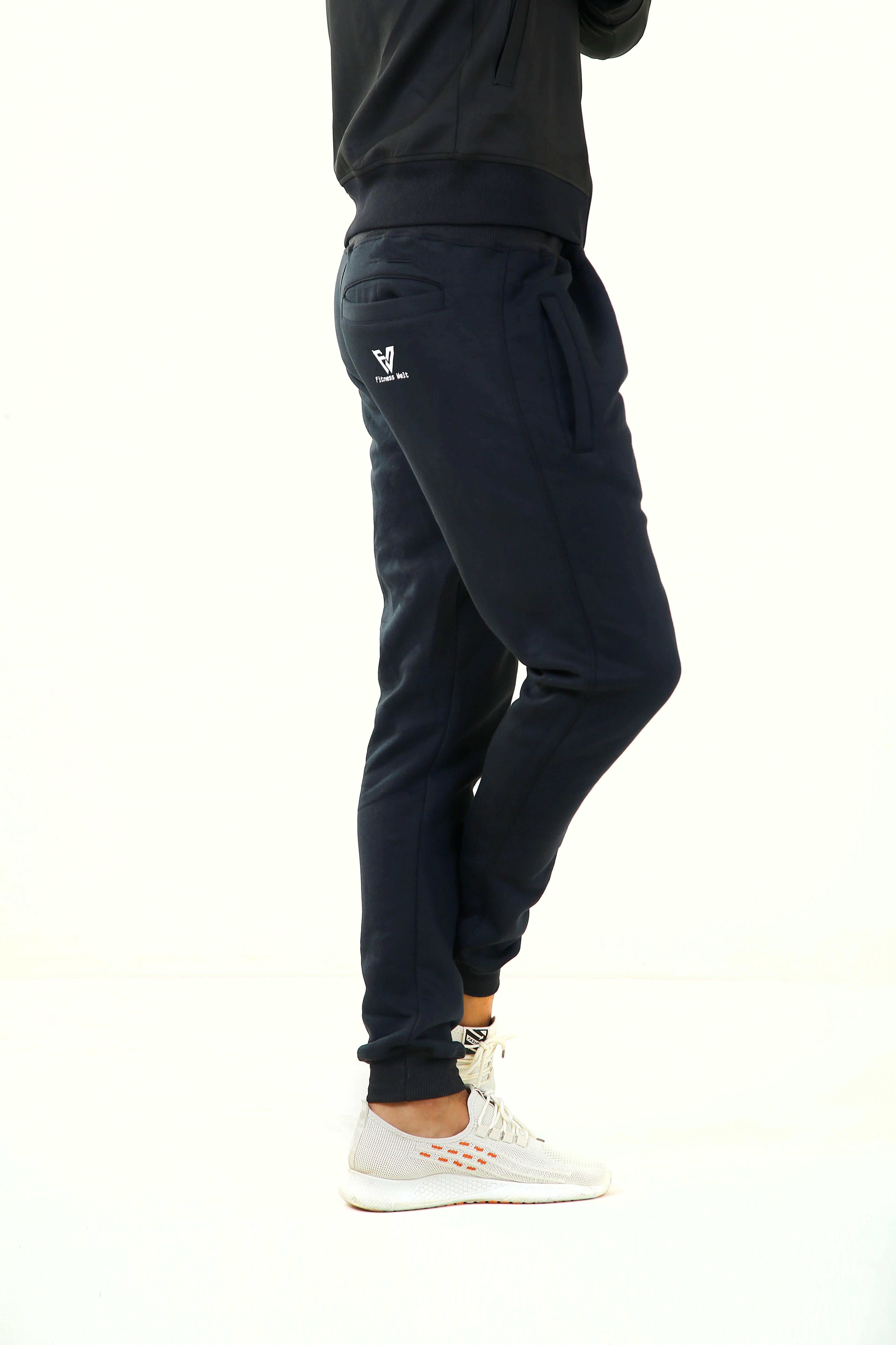 Fitness Welt -Black Fleece Bottoms