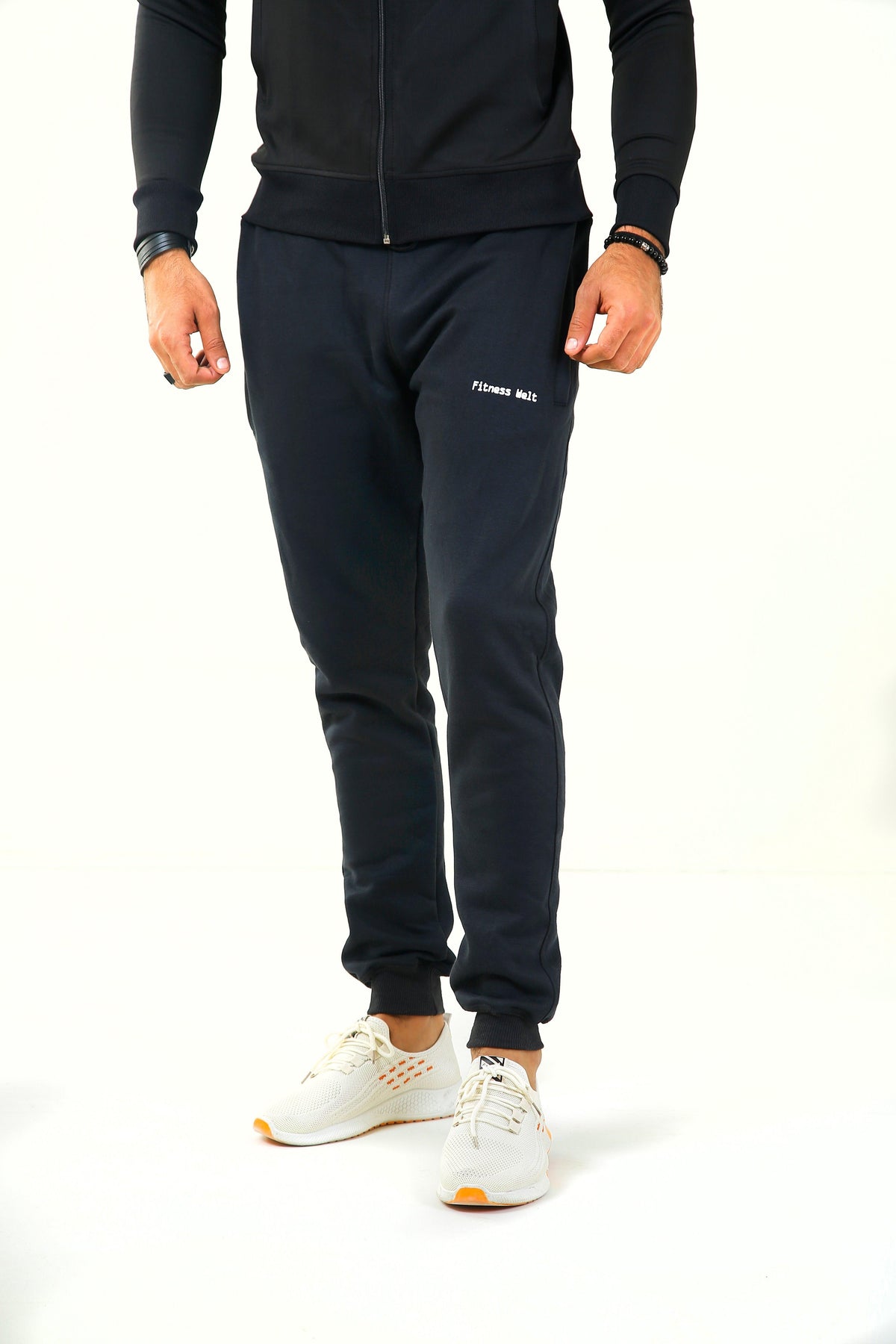 Fitness Welt -Black Fleece Bottoms