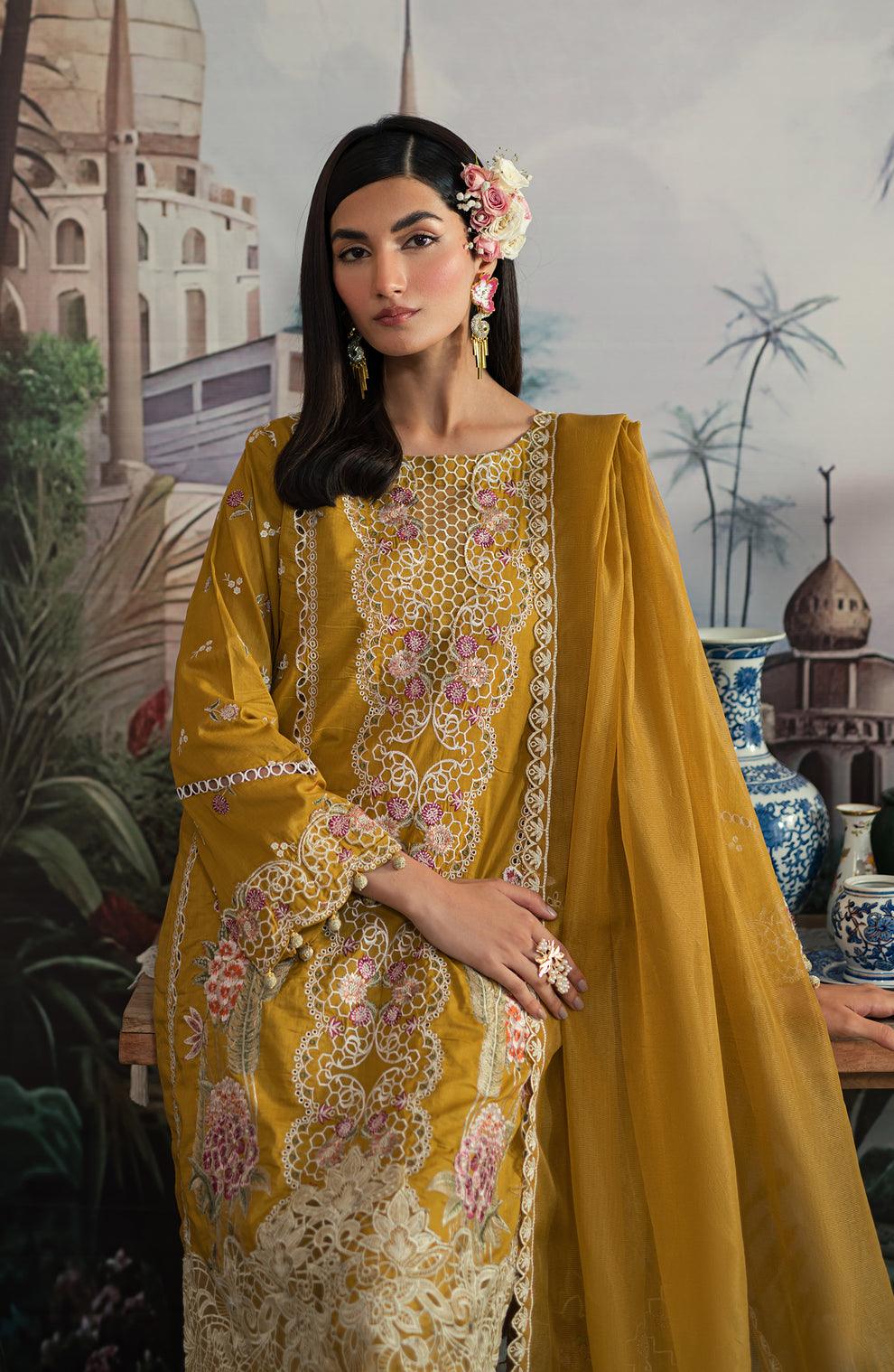 AR 06 - Embroidered Lawn 3P