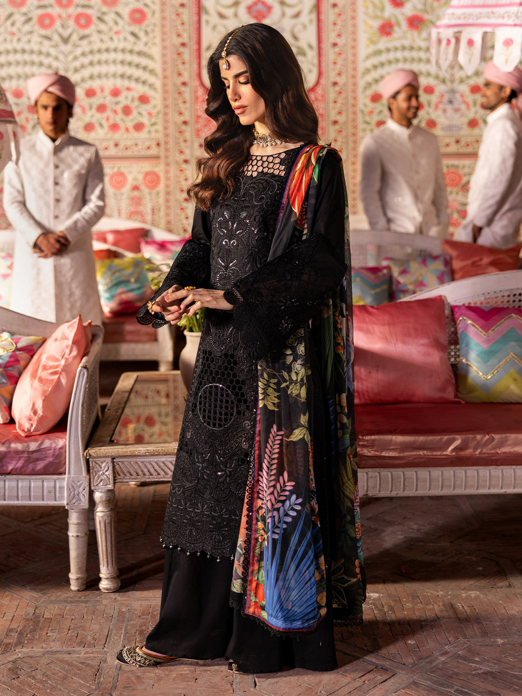 Aaina | 3 PC Embroidered Luxury Lawn