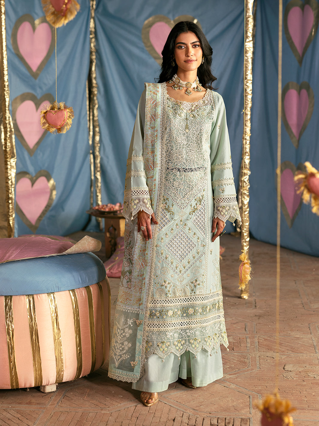 Amalia | 3 PC Embroidered Luxury Lawn