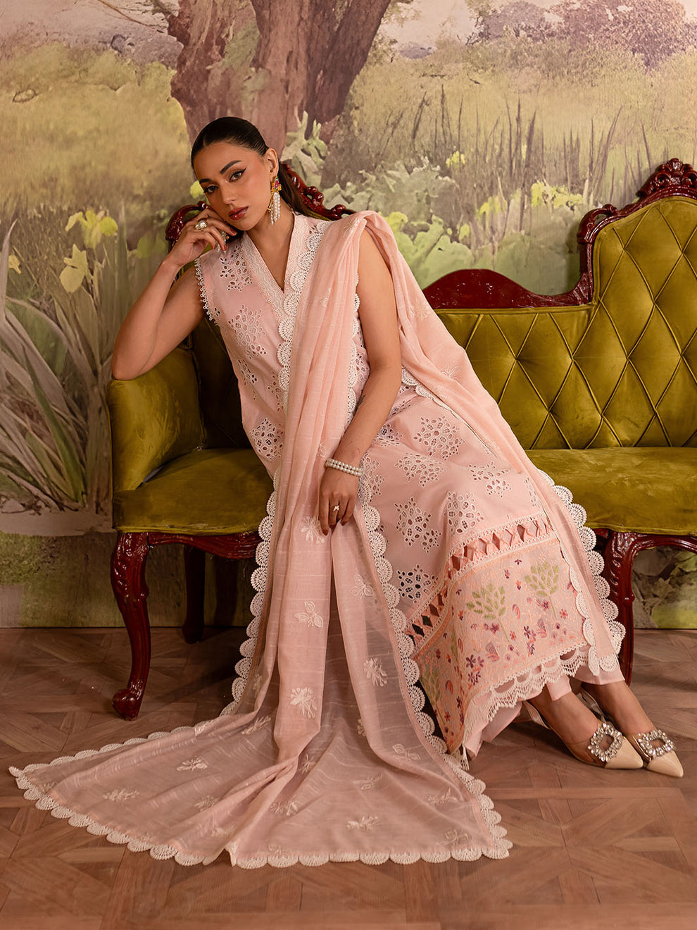 Aysel | 3 PC Embroidered Lawn
