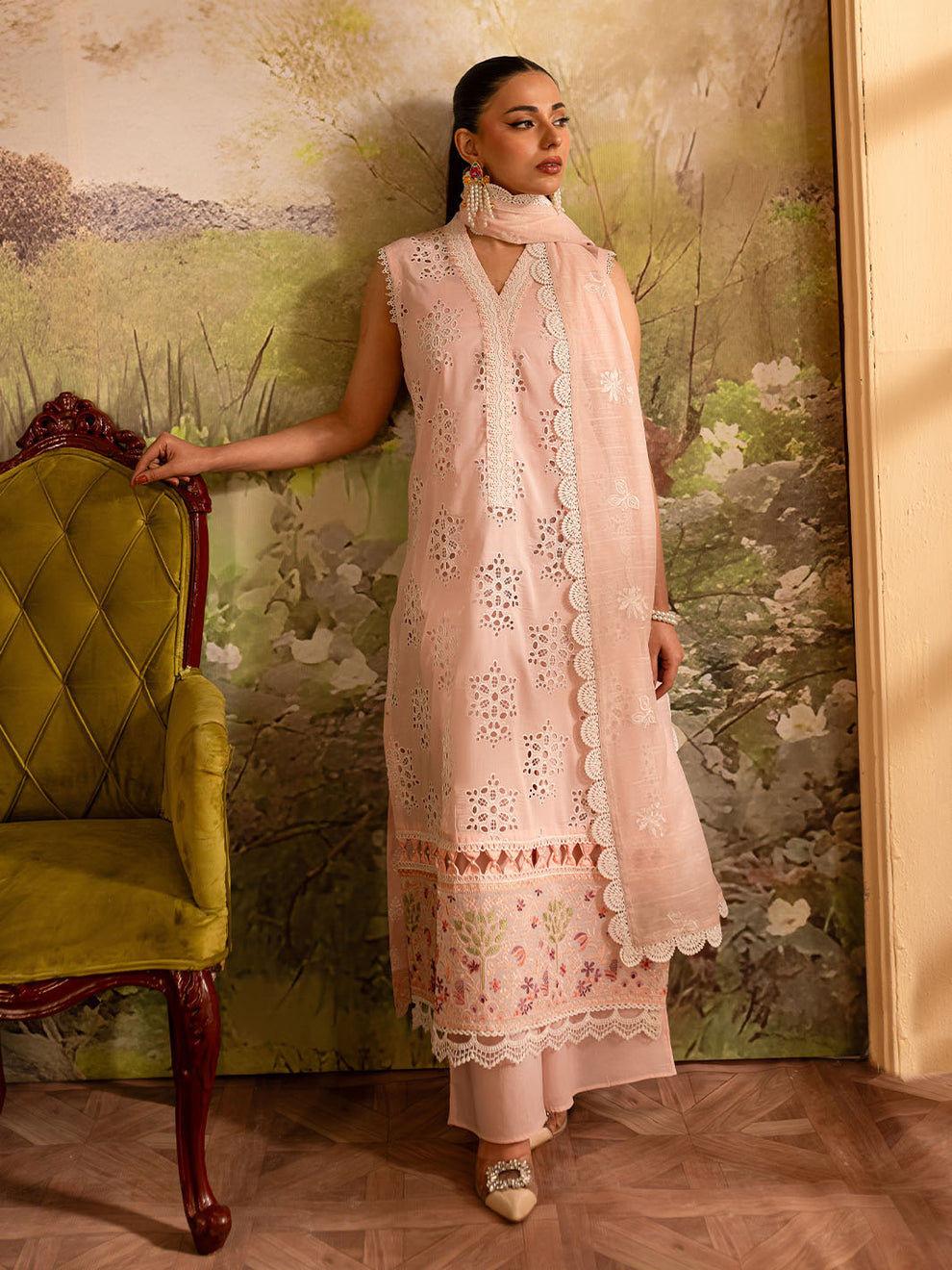Aysel | 3 PC Embroidered Lawn