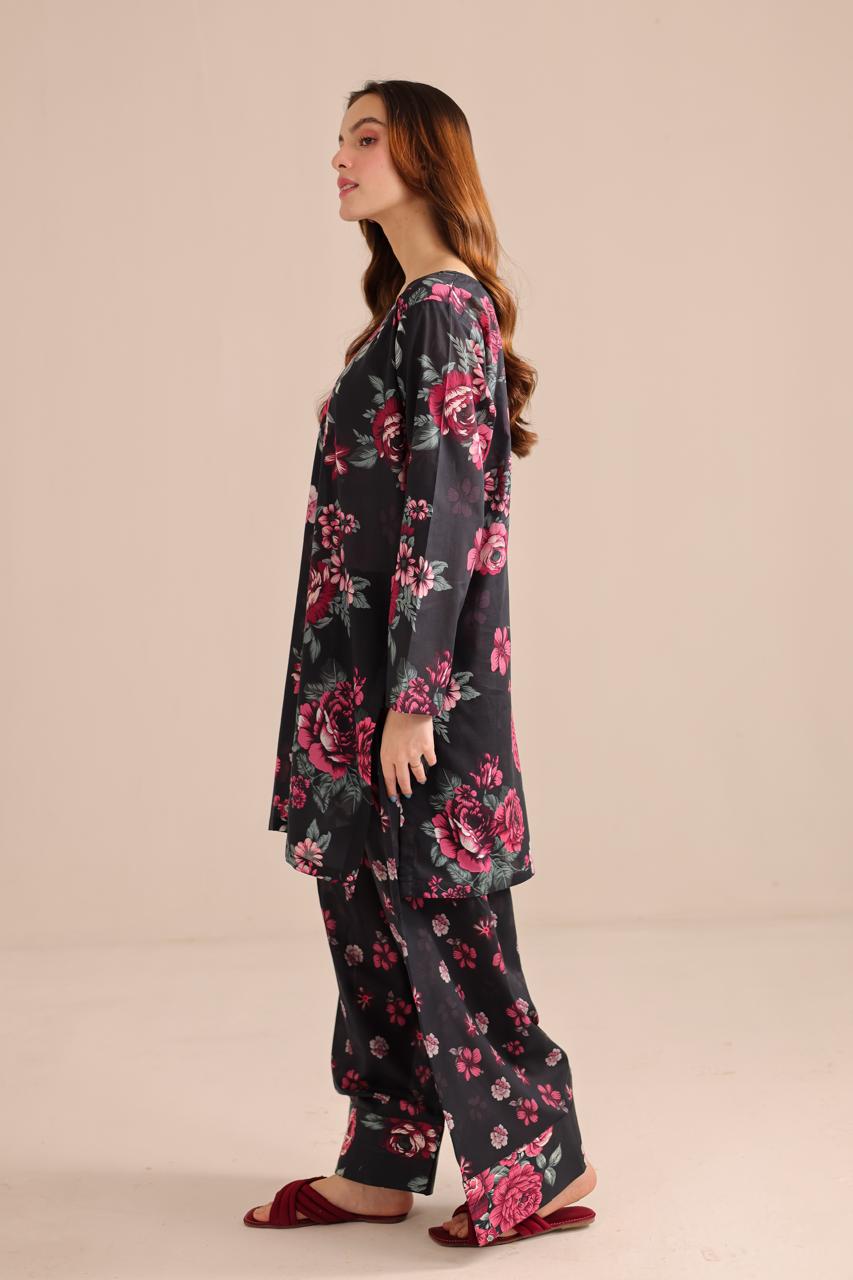 2PC SUMMER UNSTITCHED - PRT3005