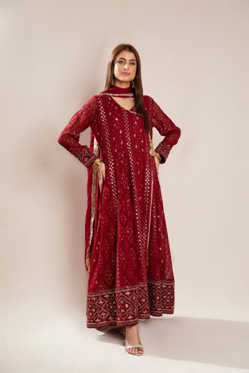 KURTI 099-MAROON