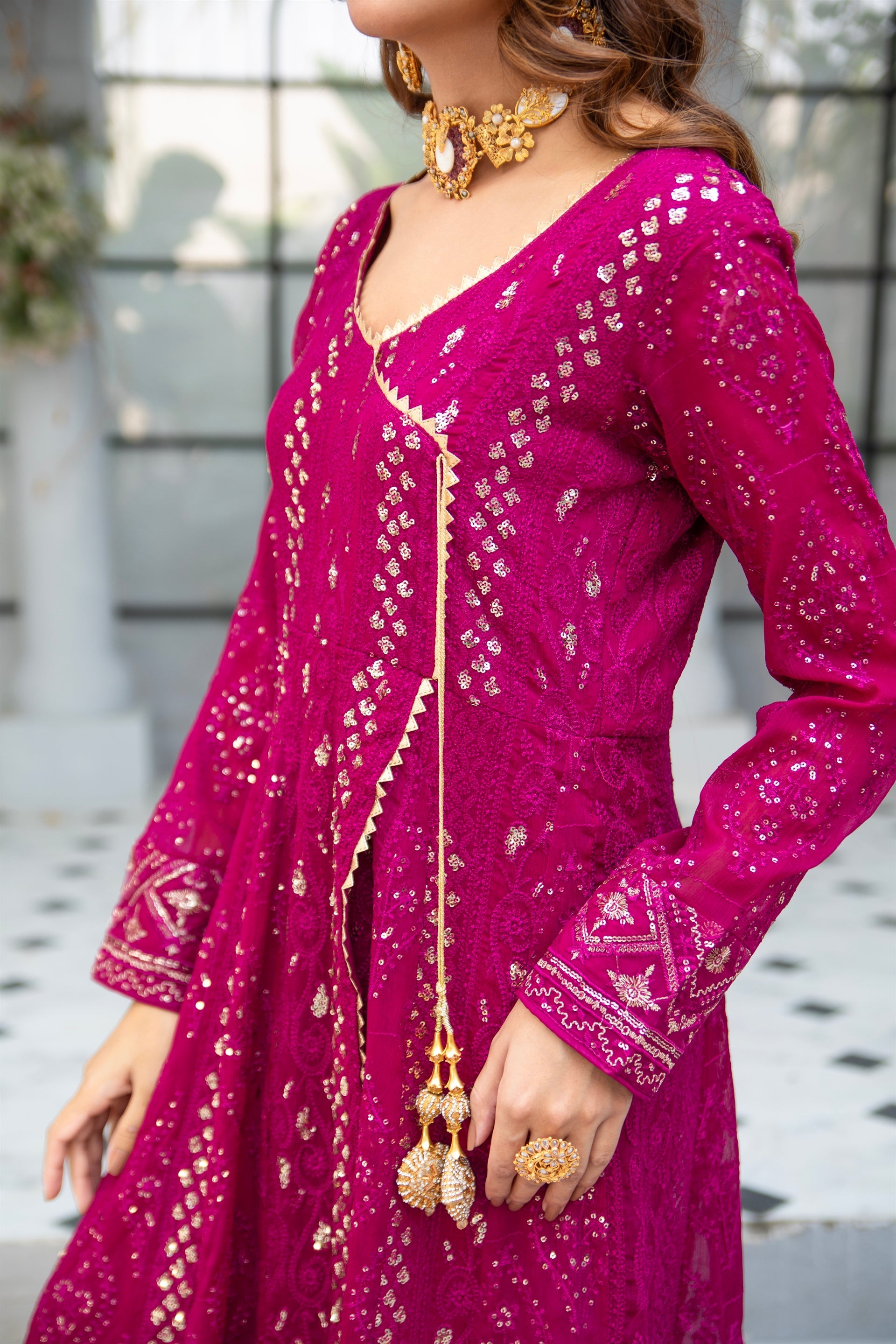 KURTI 099-MAGENTA