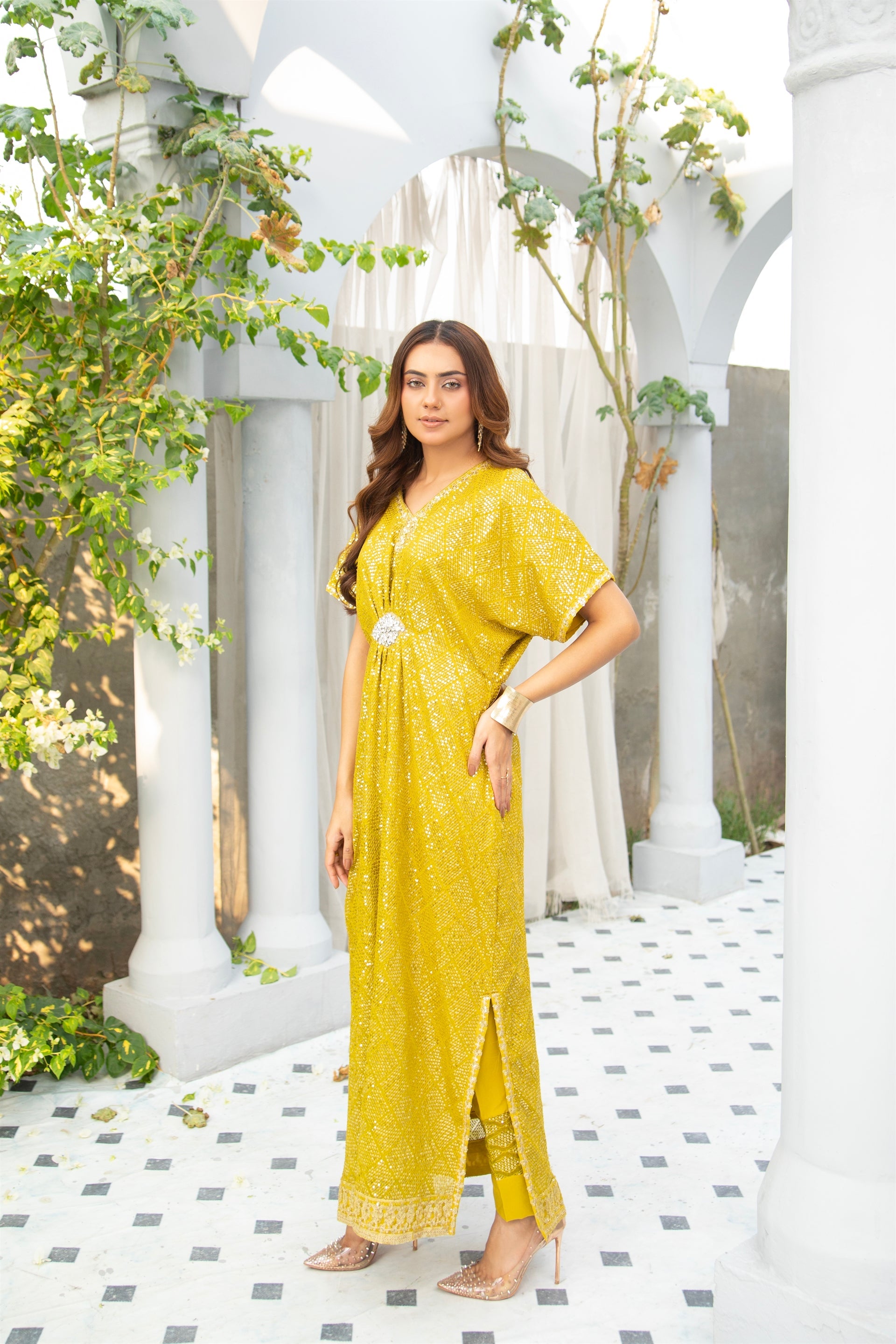 WA 03-KAFTAN-MUSTARD