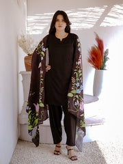 Aadat Stole (Black)
