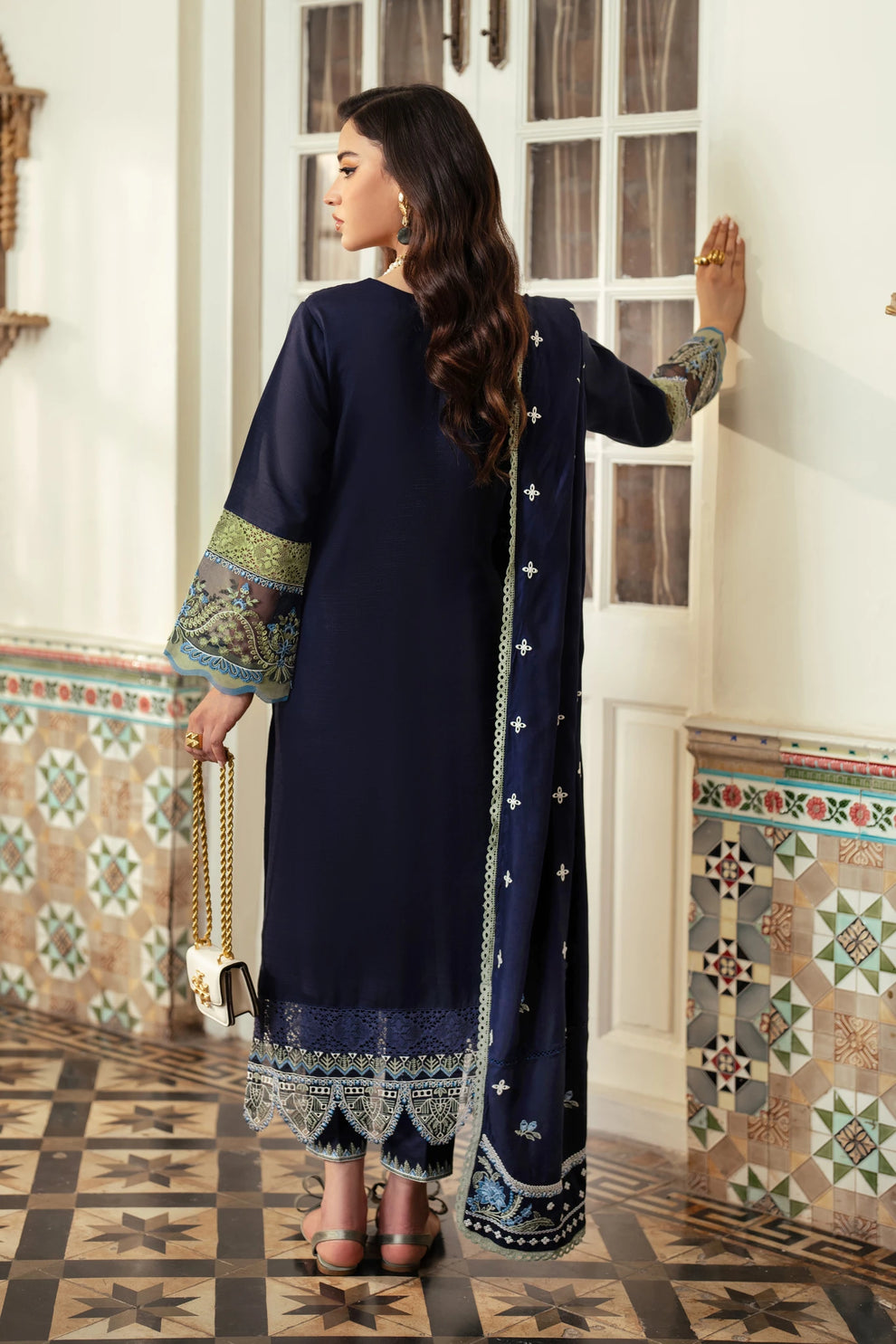 Siran - 3P Embroidered Viscose