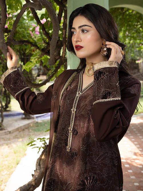 CACHEE | Karandi Embroidered 3P