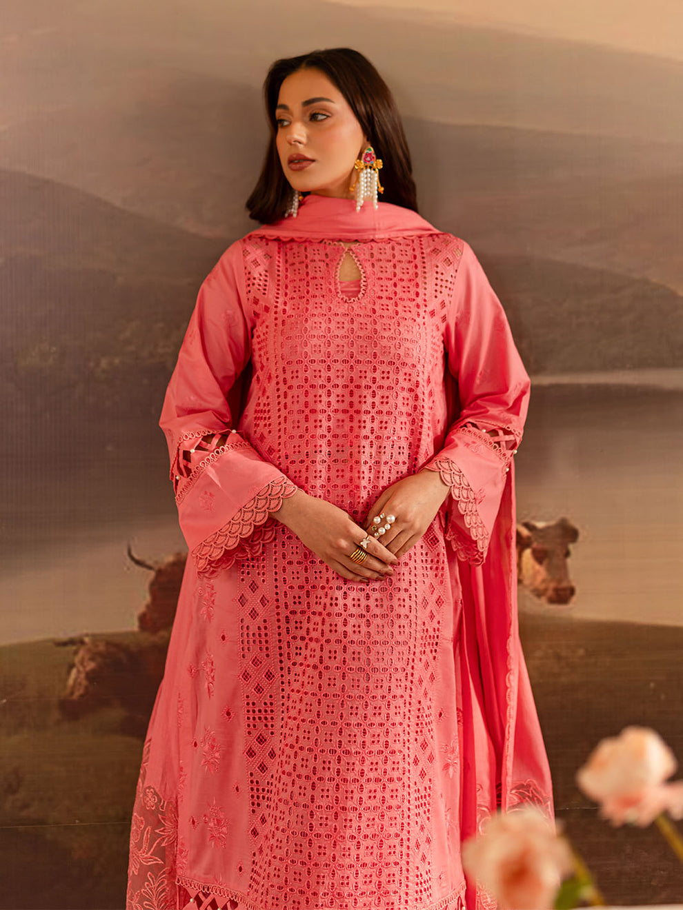 CARISEA | 3 PC Embroidered Lawn