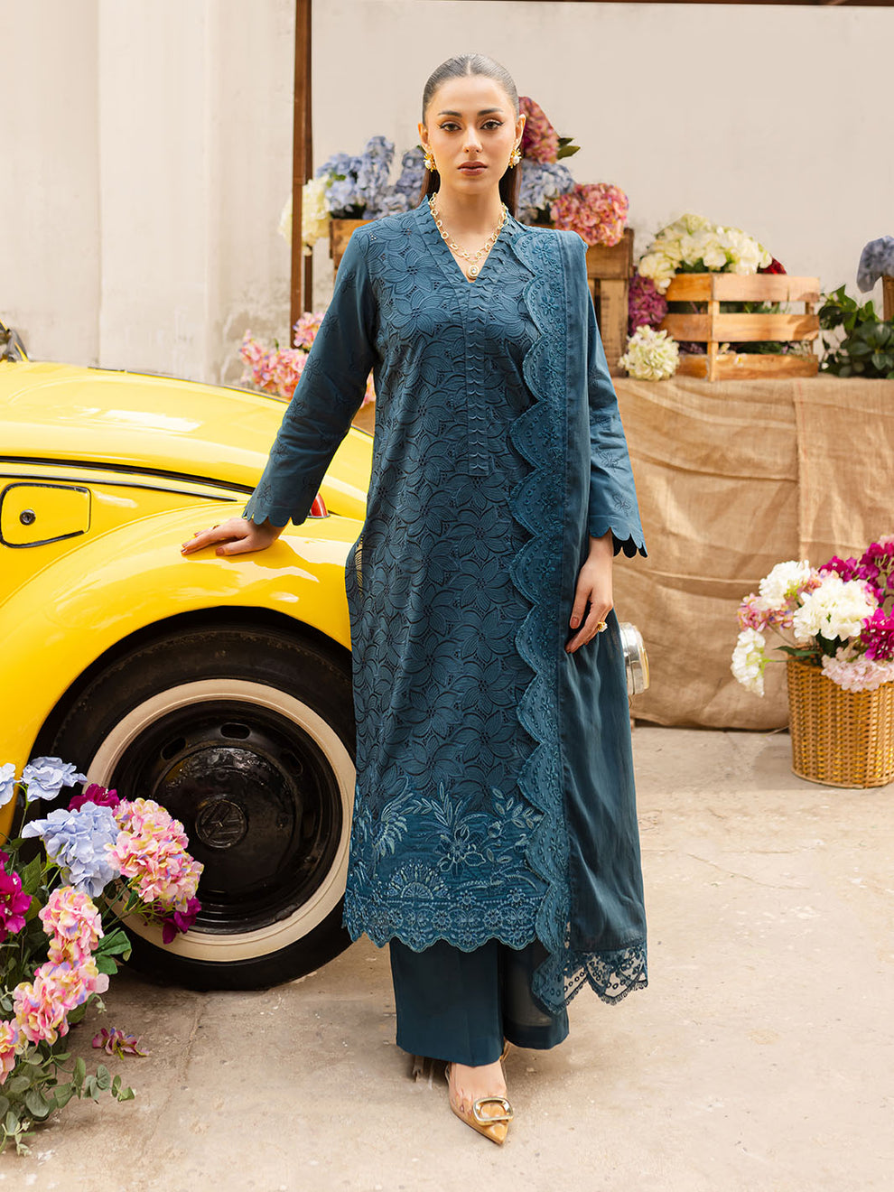 CIARA | 3 PC Embroidered Lawn