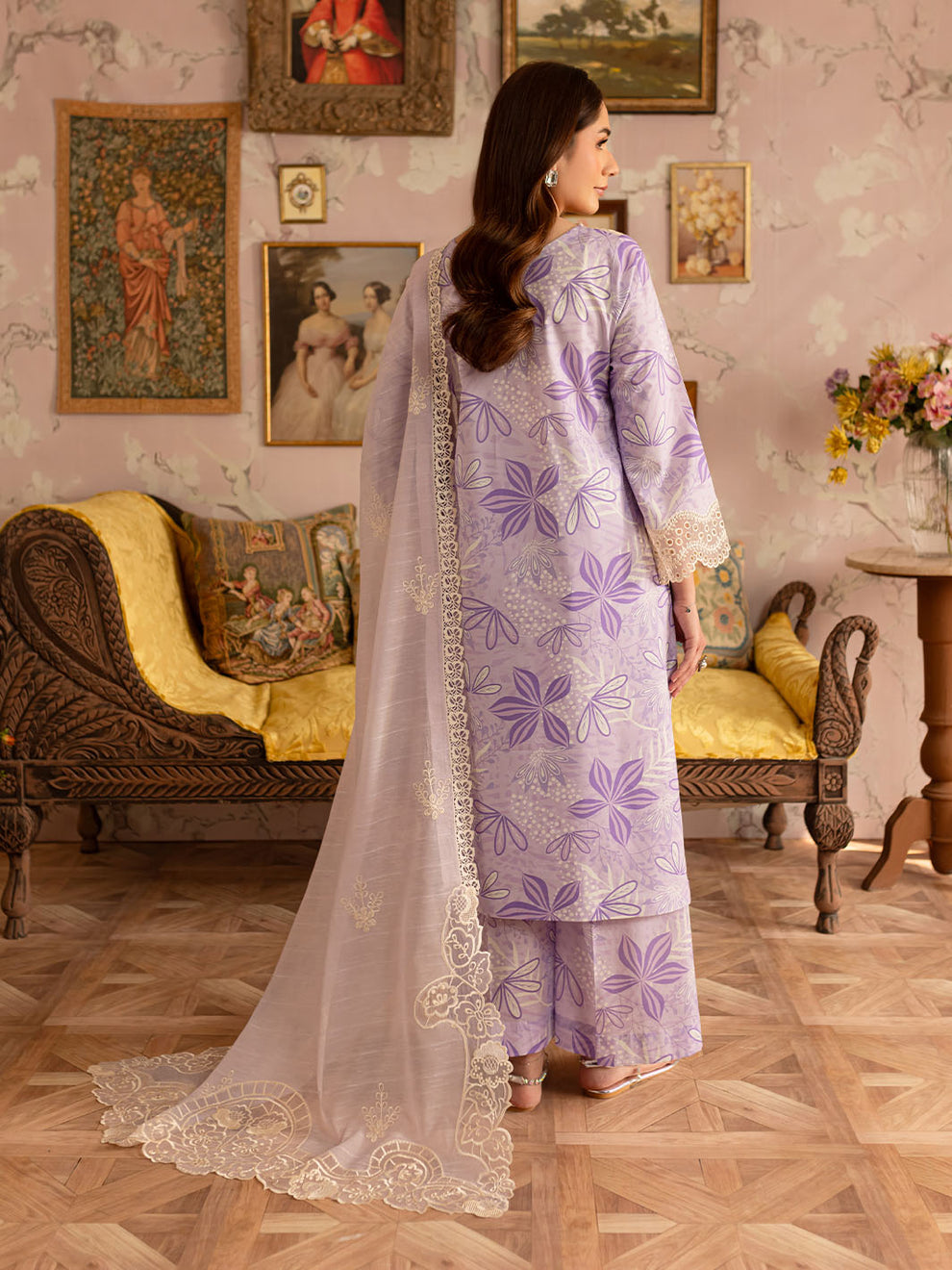LP-04 | 3 PC Embroidered Lawn