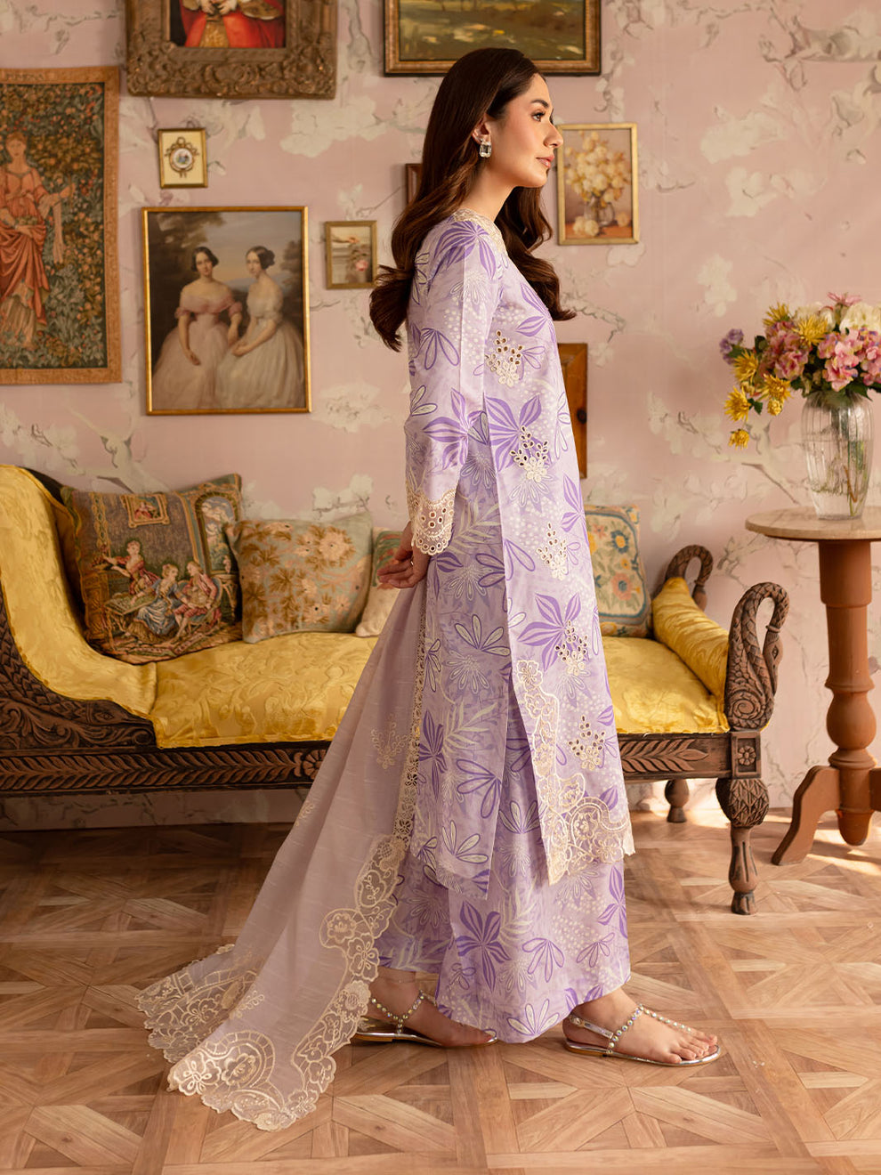 LP-04 | 3 PC Embroidered Lawn