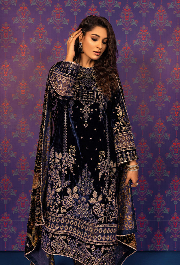 Plachi Embroidered Unstitched 5405