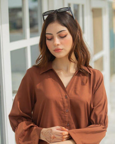 Brown Two Piece Suit