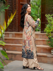 Rukhsaar | 2 Piece | Printed | Beige