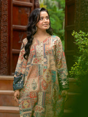Rukhsaar | 2 Piece | Printed | Beige