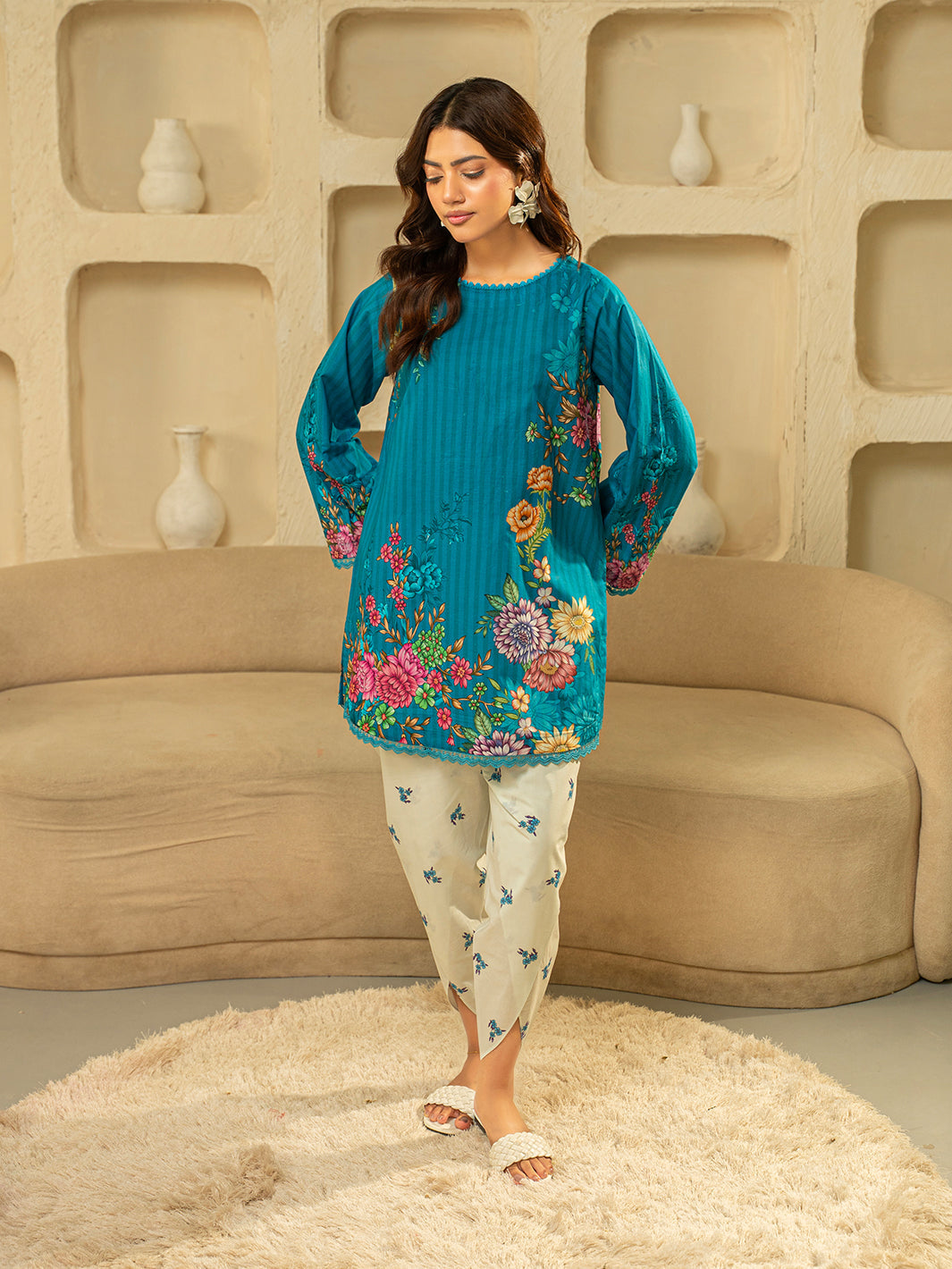 Khushi | Pure Lawn | 2 Piece