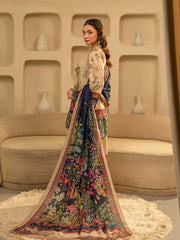 Phool Odhni Black
