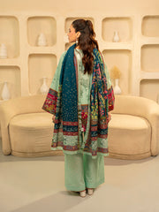 Phool Odhni Teal