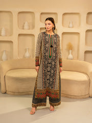Ikat Dot | Pure Lawn | 2 Piece | White
