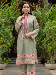 Mehtaab | 2 Piece | Printed | Green