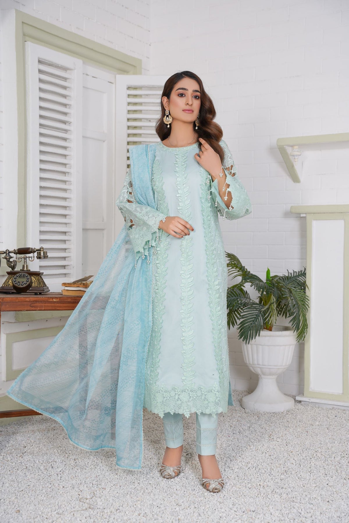 PRET Luxury Embroidered - 3 PC