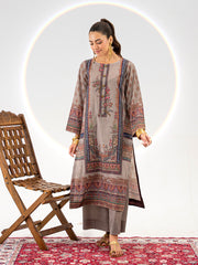 Aina | 2 Piece | Printed | Blue & Grey