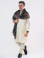 Taj Mahal odhni (Black) TNG by MD