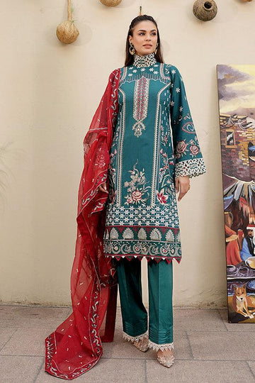 B 1018 - Eid Festive - 3P Lawn