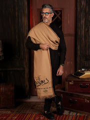 Deewana Shawl | Embroidered | Brown TNG by MD