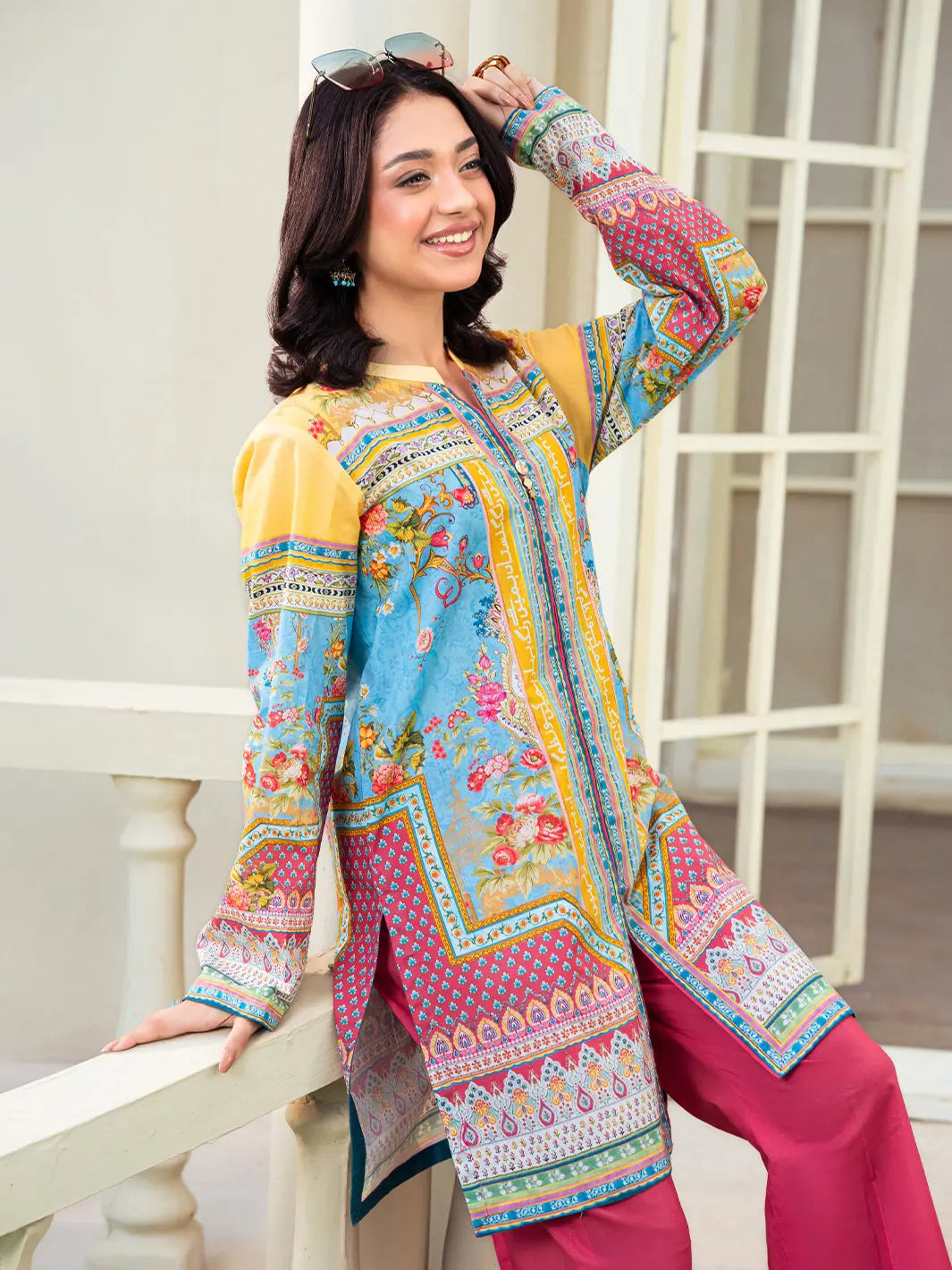 Samaa | 2 Piece | Printed | Multi Tngmdstore