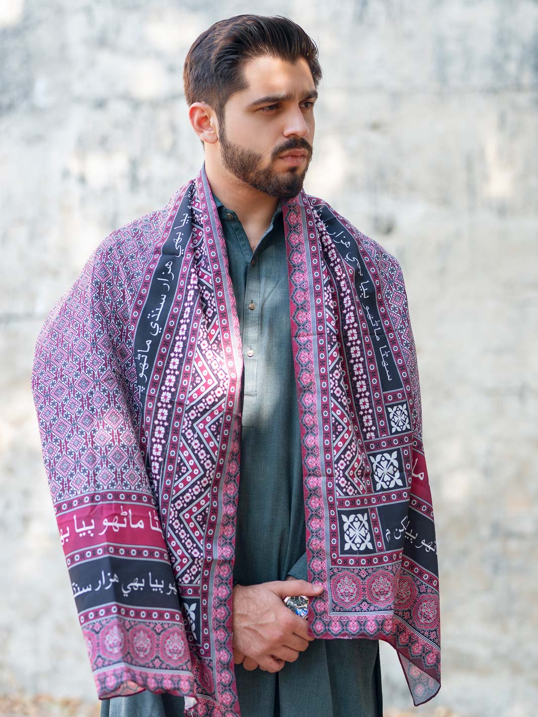 Sindhi Ajrak Stole