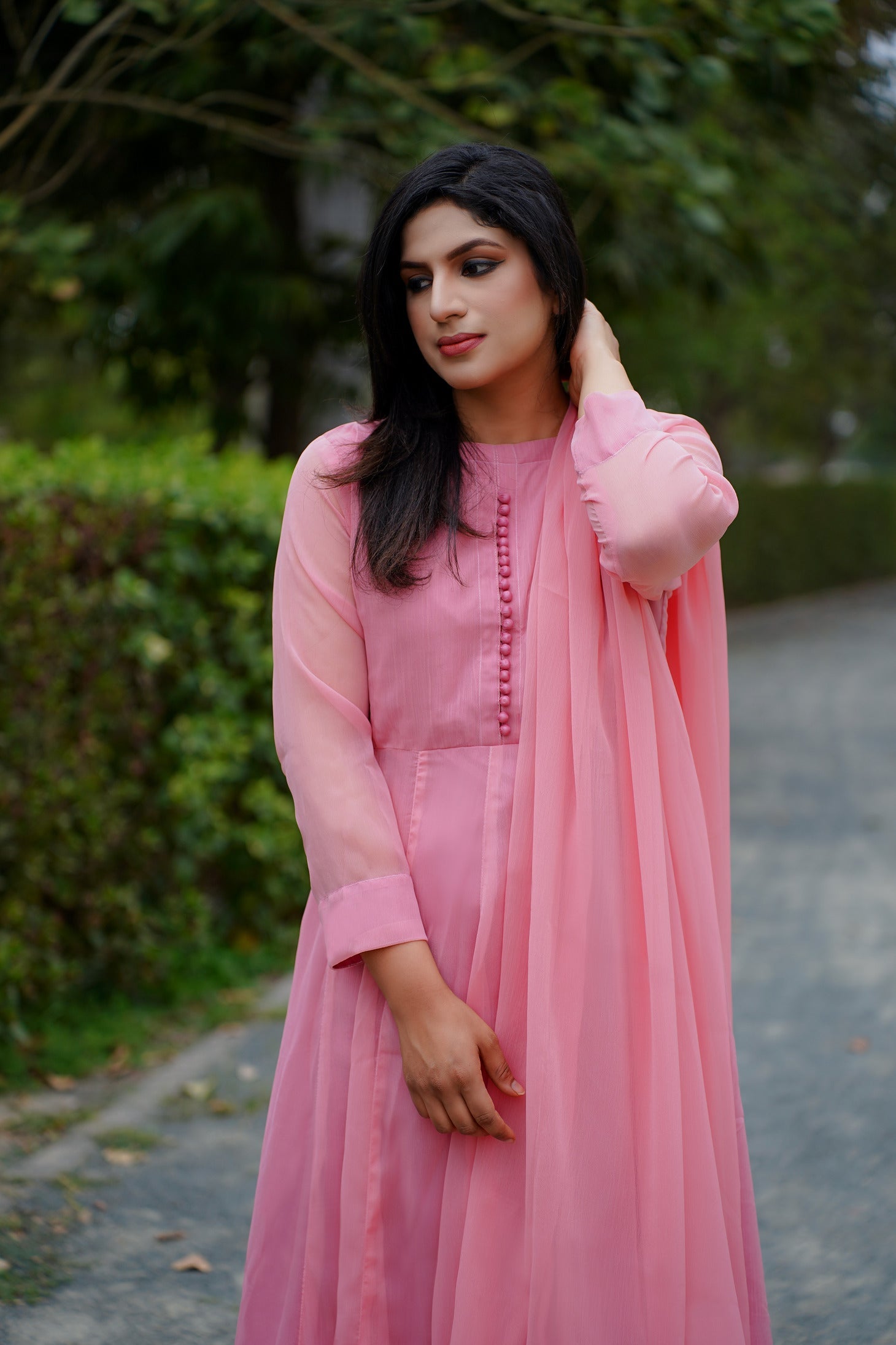 Chiffon Maxi - D030