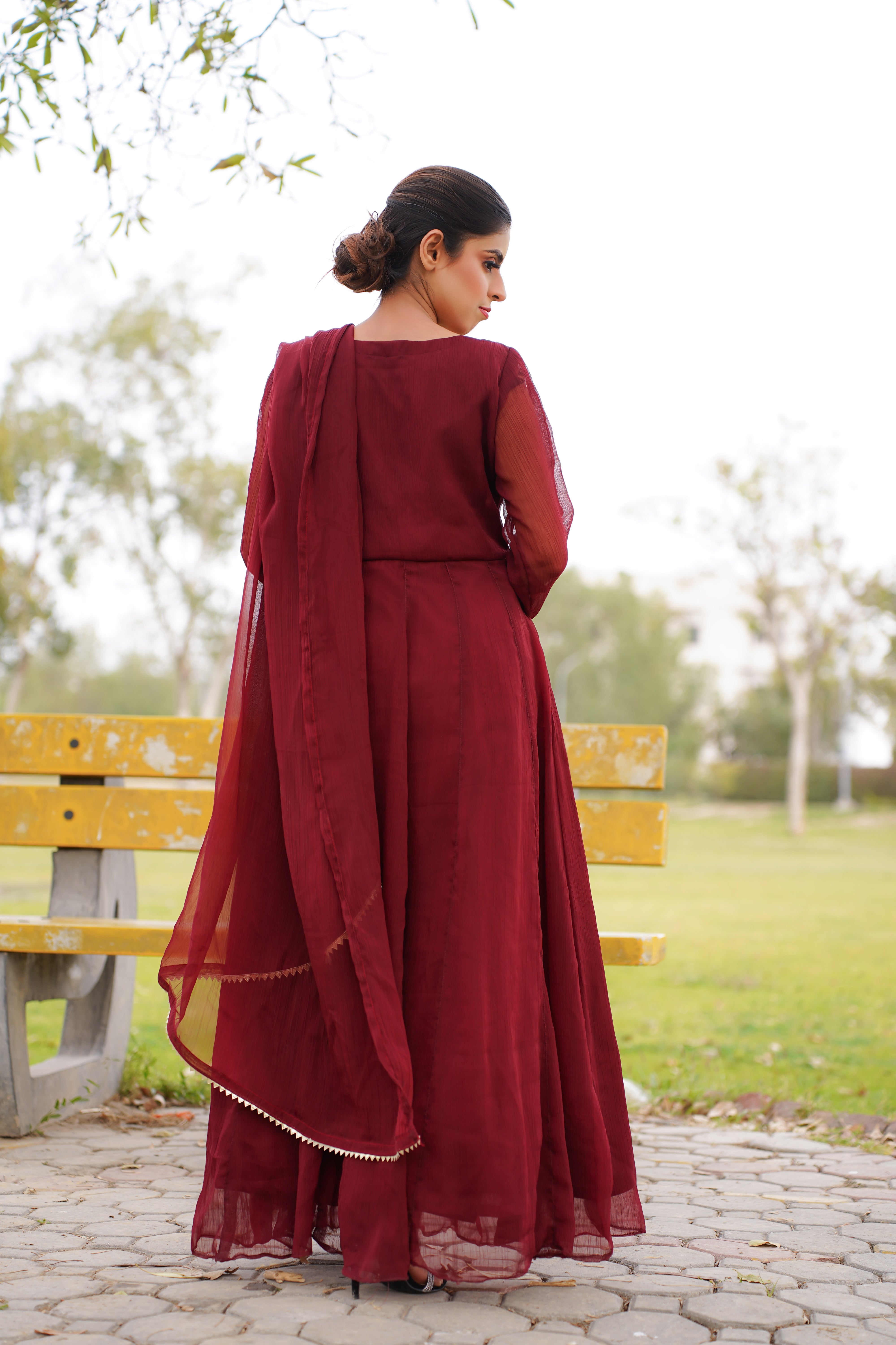 Chiffon Maxi - D030