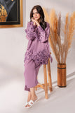 Mauve - 2Pc Embroidered