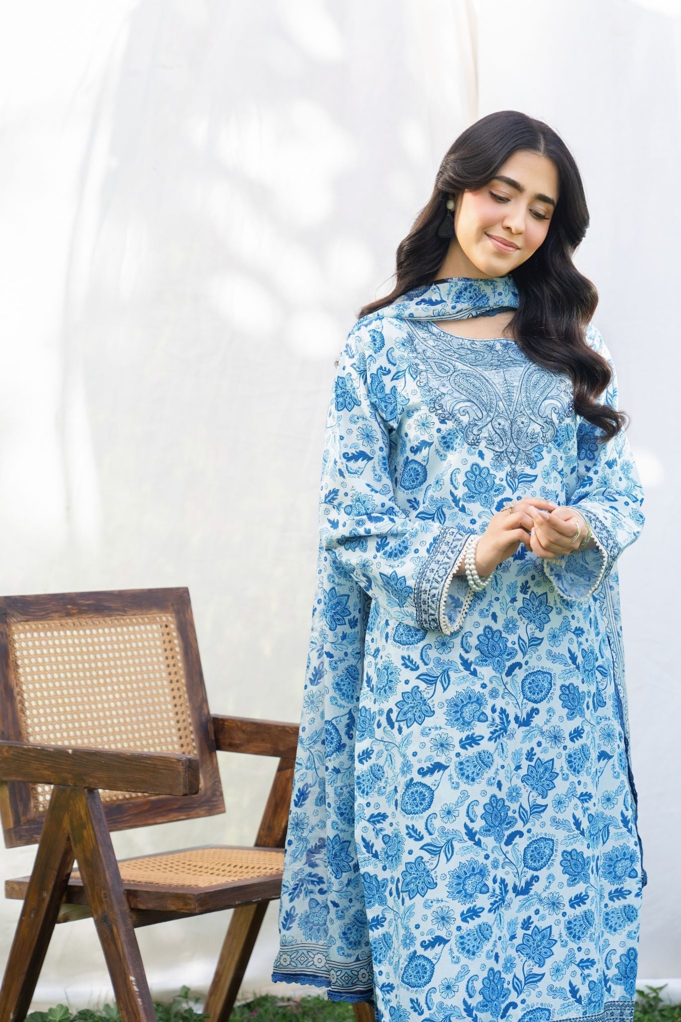 Blue Floral