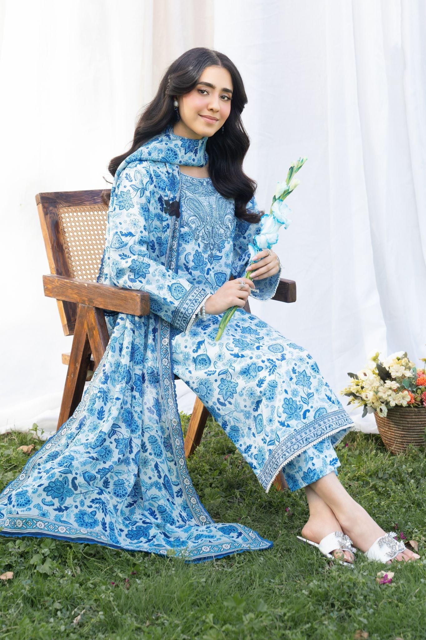 Blue Floral