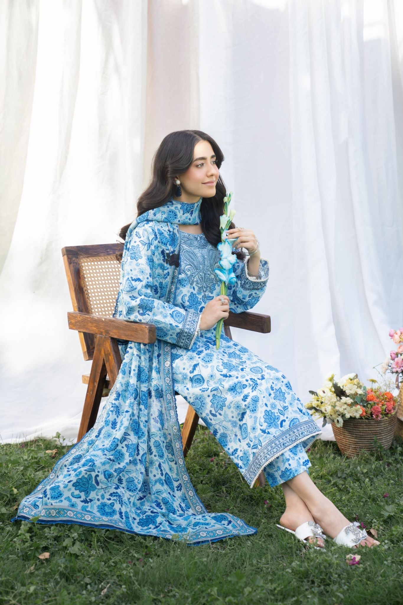 Blue Floral