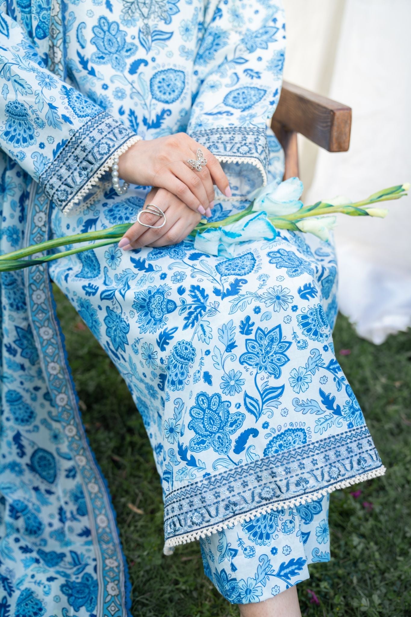 Blue Floral